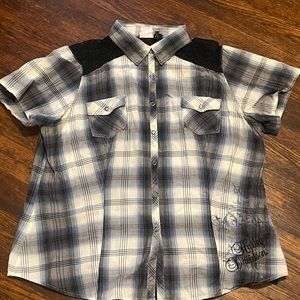 🔴🔴SOLD 100% Authentic LIMITED EDITION Harley-Davidson Snap button shirt